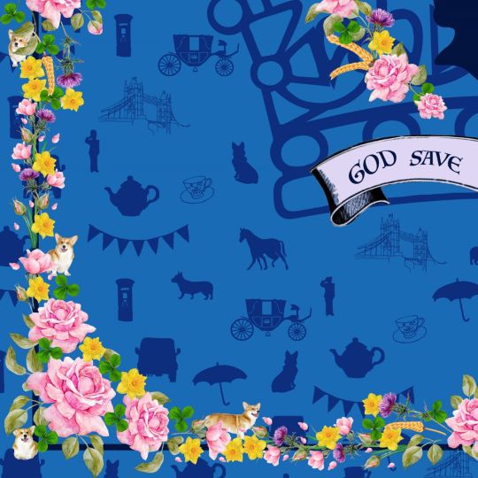 Queen Elilabeth II Square Silk Scarf | english-heritage.org.uk