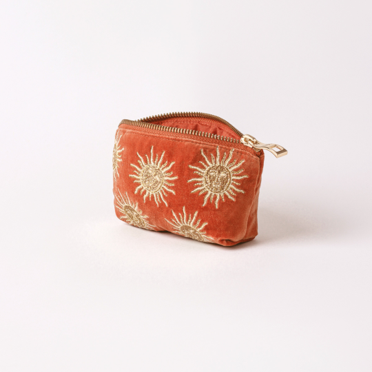 Coin Purse Sun Rust