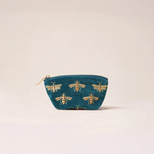 【送料関税込】Elizabeth Scarlett / Provencal Bee Coin Purse Provençal Bee Coin Purse – Elizabeth Scarlett