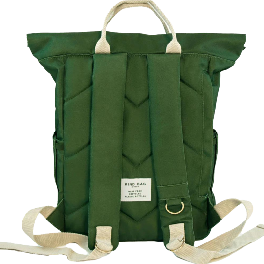 Green Recycled Plastic Rucksack