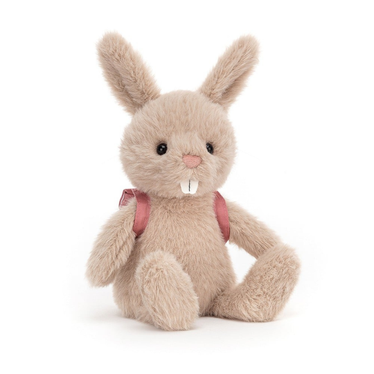 Stuffed bunny backpack on sale