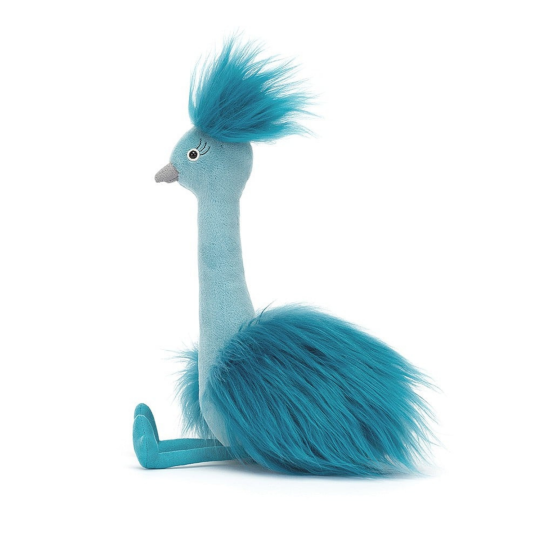 Peacock plush toy sales
