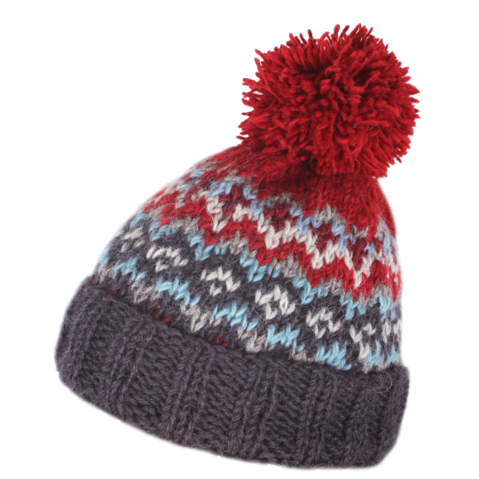 Mens wool bobble hat 2025