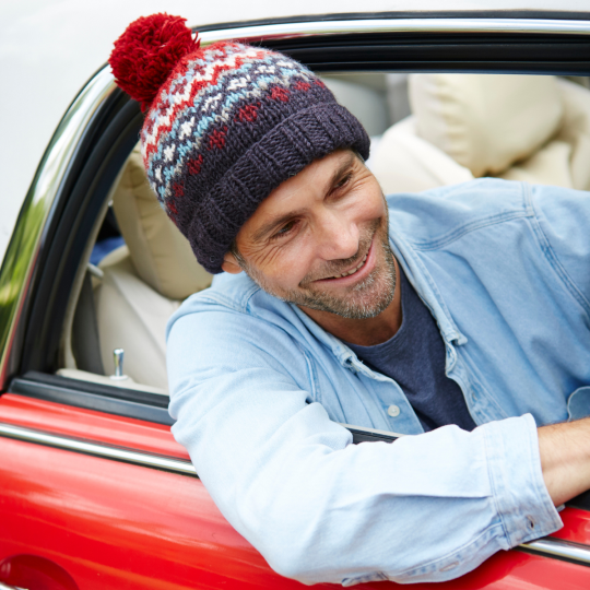 Mens beanie bobble hat shop