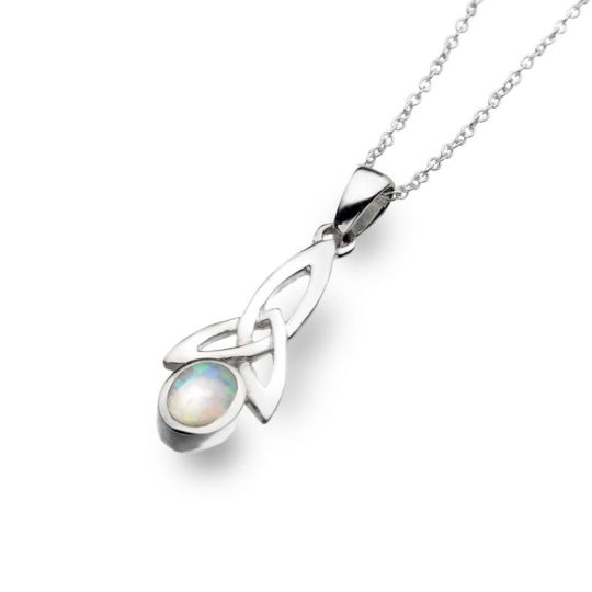 Celtic Jewelry For Women Irish Celtic Knot Necklace With Moonstone