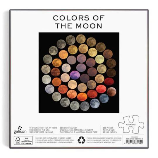 Moon particle color shirt shop