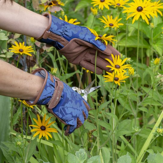  Navy Blue Gardening Gloves