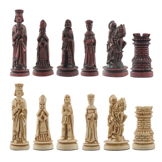  Mini Medieval Chess Pieces