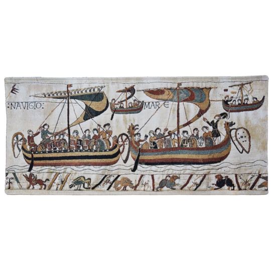 Bayeux Tapestry Boat Taperstry | English Heritage Shop