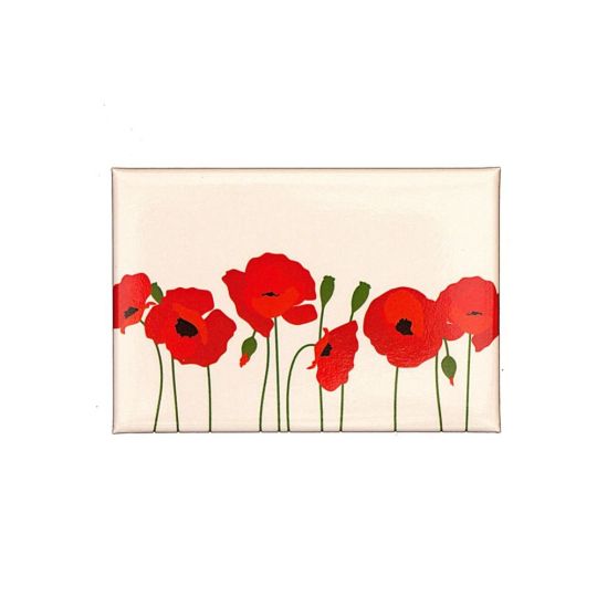 Poppy Fridge Magnet