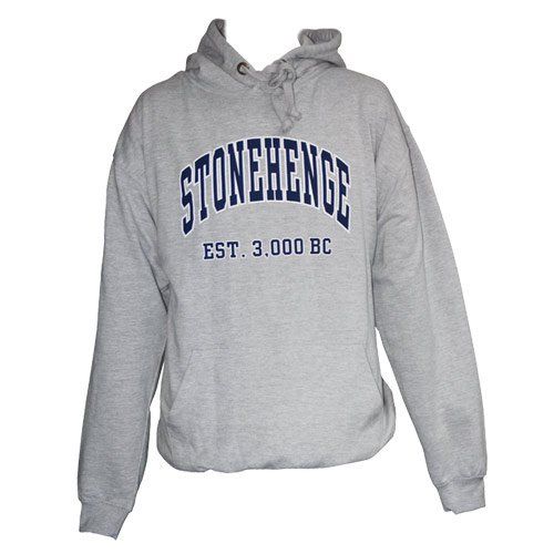 Grey hoodie online with writing