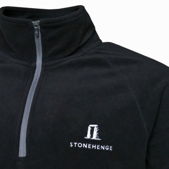 Buy Craghoppers Stonehenge Men's Half Zip Fleece Black