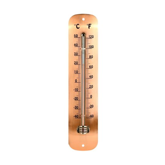 Garden Thermometer - Copper Plated