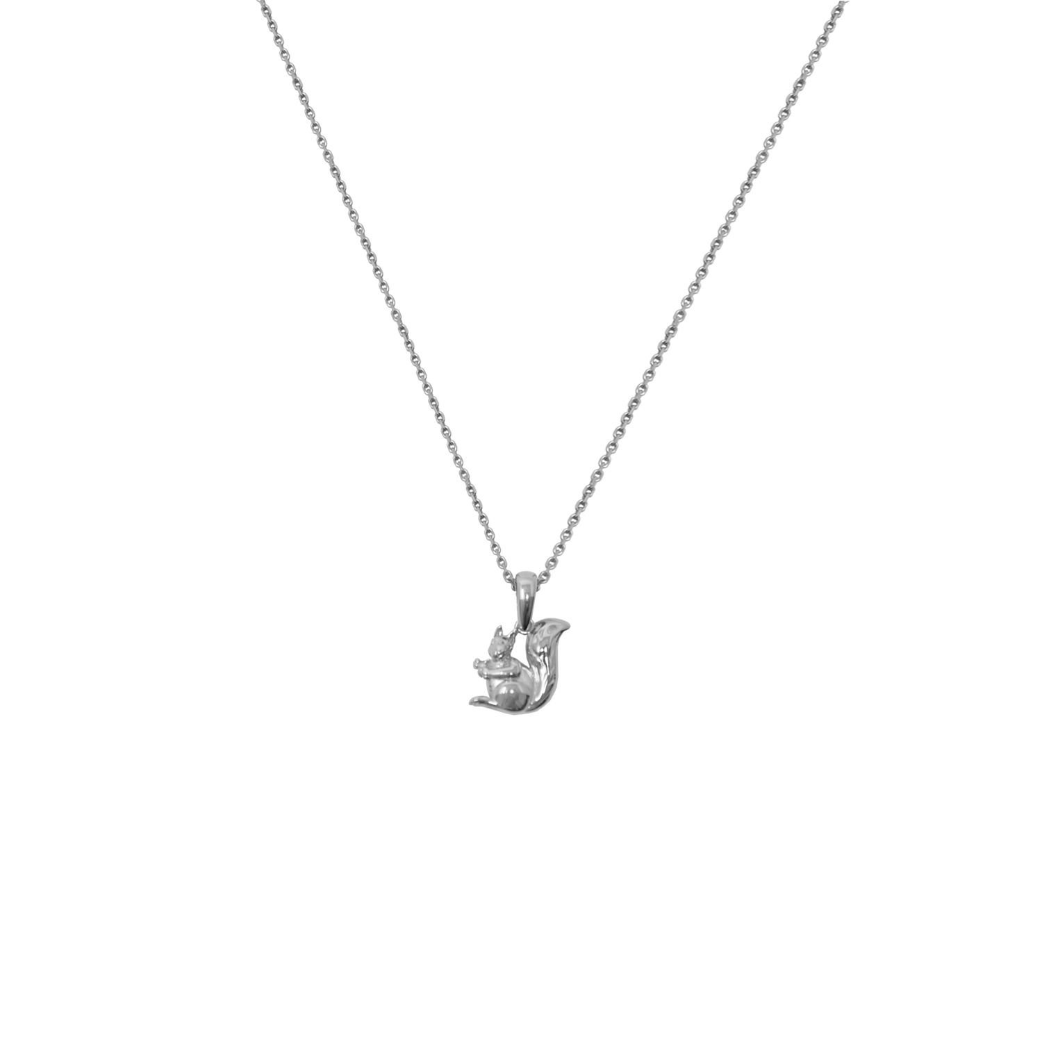 Red Squirrel Necklace